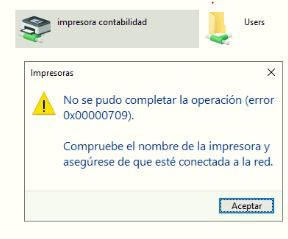 impresora error codigo solucion